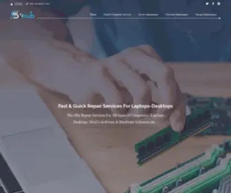 Computerservicehub.com(Laptop Repair Service at Home) Screenshot