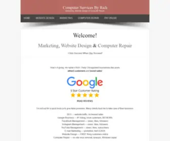 Computerservicesbyrich.com(Computer Services by Rich) Screenshot