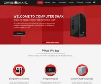 Computershakinc.com(Computer Shak) Screenshot