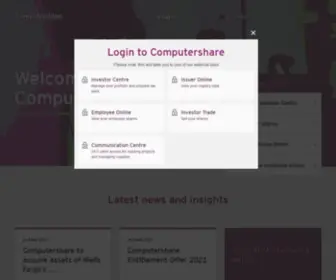 Computershare.com.au(Computershare) Screenshot