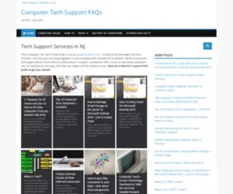 Computersupportservicesnj.com(This Computer Tips and Tricks blog) Screenshot