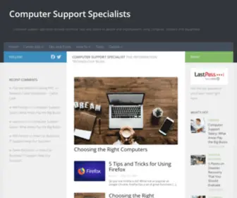 Computersupportspecialist.org(Computer Support Specialist) Screenshot
