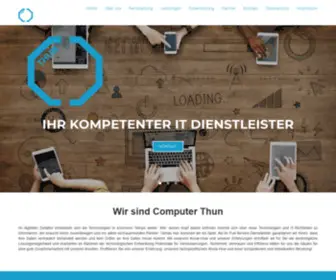 Computerthun.de(Computer & Zubehör Thun) Screenshot