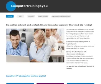 Computertraining4You.eu(Schnell und einfach fit am PC) Screenshot
