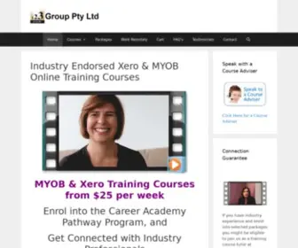Computertrainingonline.com.au(Xero Bookkeeping & Excel Training Courses from $8.25 per month) Screenshot