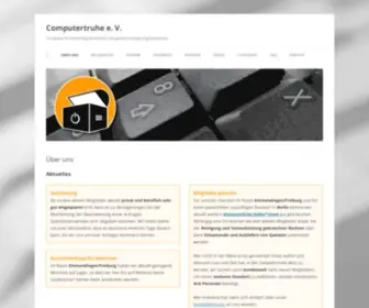 Computertruhe.de(Computertruhe e) Screenshot