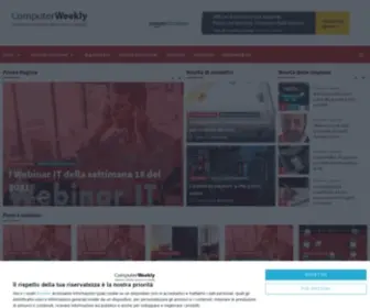 Computerweekly.it(Computerweekly) Screenshot