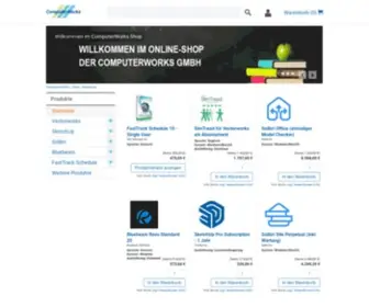 Computerworks-Shop.de(Software für die Baubranche) Screenshot
