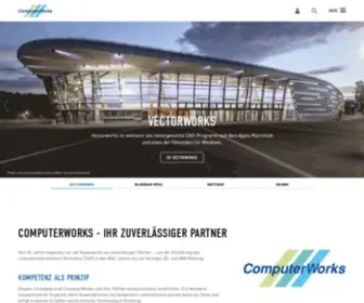 Computerworks.eu(CAD-Software Vectorworks, Bluebeam und weitere) Screenshot