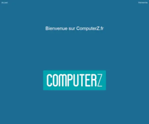 Computerz.fr(Bienvenue sur) Screenshot