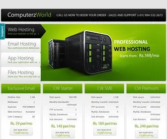 ComputerzWorld.in(Website Hosting) Screenshot