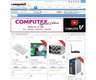 Computex.com.tw(Computex) Screenshot