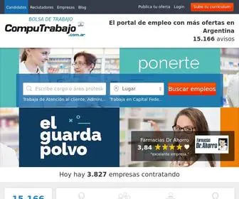Computrabajo.com.ar(Bolsa de trabajo Argentina) Screenshot