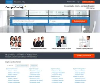 Computrabajo.com.ec(Bolsa de trabajo Ecuador) Screenshot