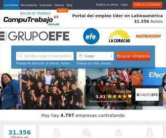 Computrabajo.com.pe(Portal de empleo Perú) Screenshot