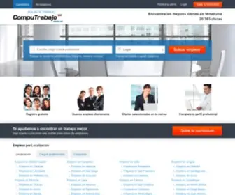 Computrabajo.com.ve(Bolsa de trabajo Venezuela) Screenshot