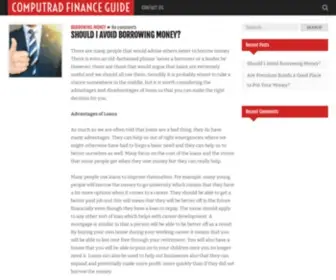 Computrad.co.uk(A guide to personal finance and lending) Screenshot