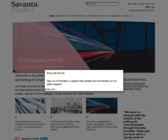 Comres.co.uk(Savanta ComRes) Screenshot