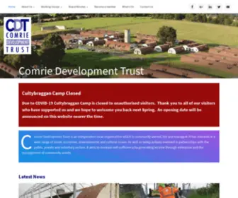 Comriedevelopmenttrust.org.uk(Community Environment Economy Resilience) Screenshot