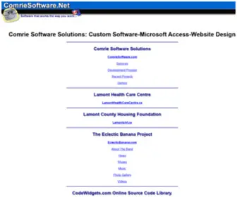 Comriesoftware.net(Comrie Software Solutions) Screenshot