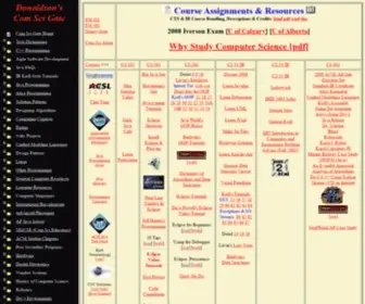 Comscigate.com(Com Sci Gate) Screenshot