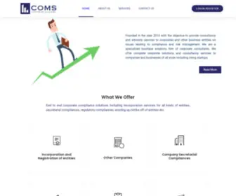 Comscs.in(Corporate Solutions) Screenshot