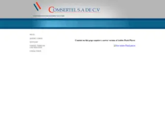 Comsertel.mx(Comsertel) Screenshot