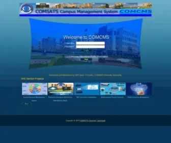 Comsis.edu.pk(Comsis) Screenshot