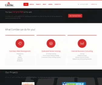 Comsite.net(Comsite International) Screenshot