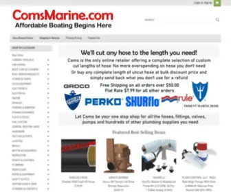 Comsmarine.com(Marine) Screenshot