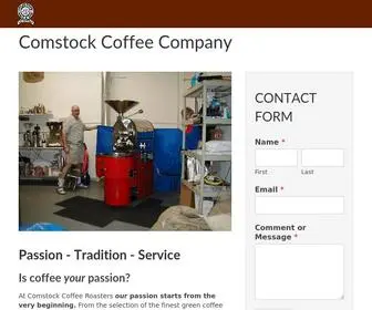 Comstockcoffee.com(Comstock Coffee Company) Screenshot