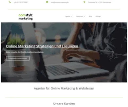 Comstylz-Marketing.de(Erfolgreiches Online Marketing) Screenshot