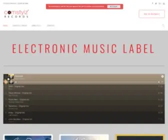 Comstylz-Records.de(WordPress) Screenshot