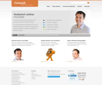 Comsult.nl(Verbetert online resultaat) Screenshot