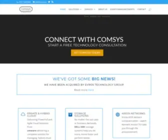 Comsys.ie(Your Data Centre Enterprise Solutions Architect) Screenshot