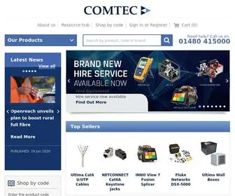 ComteCDirect.co.uk(Comtec Direct) Screenshot