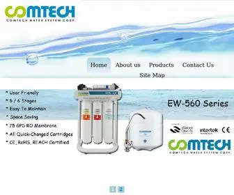 Comtech-RO.com(COMTECH Water System Corp) Screenshot