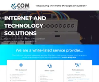 Comtechnology.co.nz(Com Technology) Screenshot