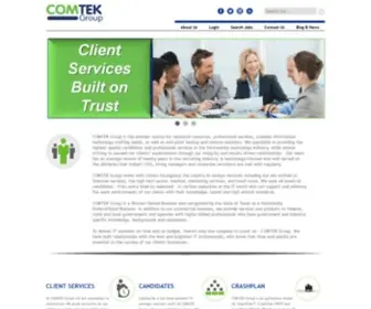 Comtek-Group.com(COMTEK Group) Screenshot