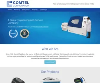 Comtel.com(Comtel Corporation) Screenshot