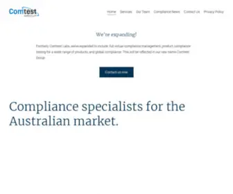 Comtest.com.au(Comtest Group) Screenshot