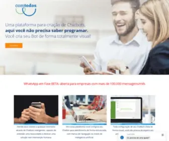 Comtodos.com.br(Chatbot: Uma plataforma para criação de Chatbots via Messenger) Screenshot