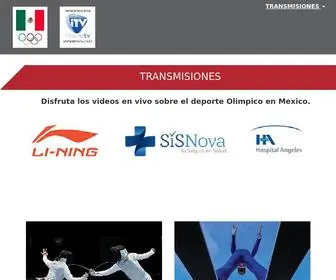 Comtv.mx(Videos en vivo sobre el deporte Olimpico en Mexico) Screenshot