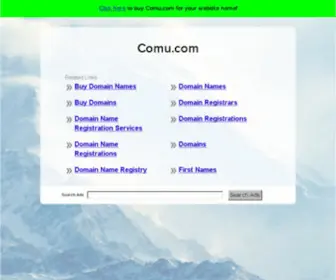 Comu.com(The Leading Comu Site on the Net) Screenshot