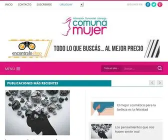 Comunamujer.com(Comuna Mujer) Screenshot