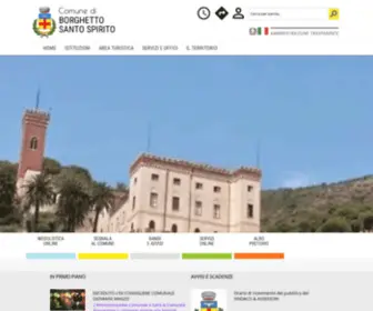 Comuneborghetto.it(Comuneborghetto) Screenshot