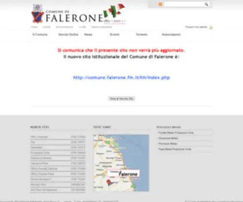 Comunefalerone.it(Comunefalerone) Screenshot