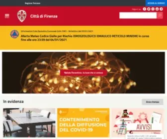 Comune.fi.it(Città di Firenze) Screenshot