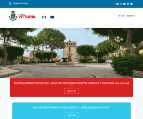 Comunevittoria.gov.it(Comune di Vittoria) Screenshot