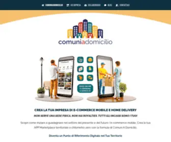 Comuniadomicilio.it(Lancia la tua Start up Digitale) Screenshot